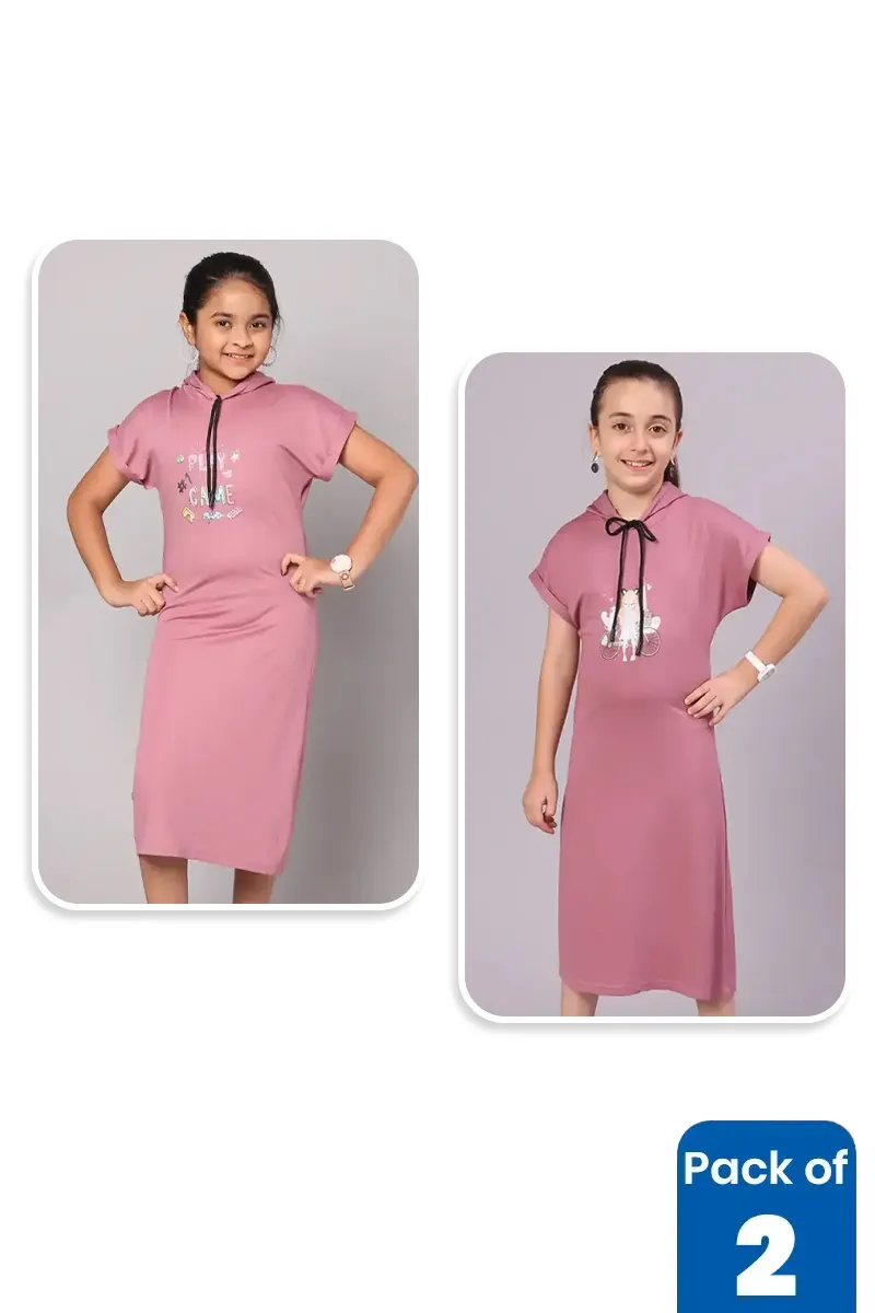 Pack of 2 Tops for Girls CLCBG00132MAU34YRS