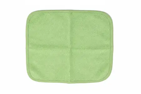 Terry Solid Hankies for Babies - Green