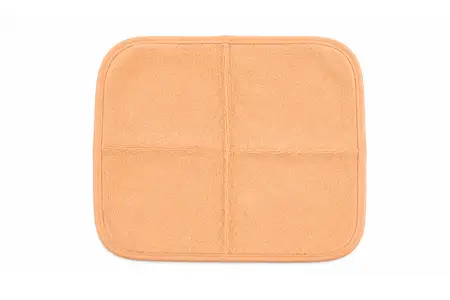 Terry Solid Hankies for Babies - Peach