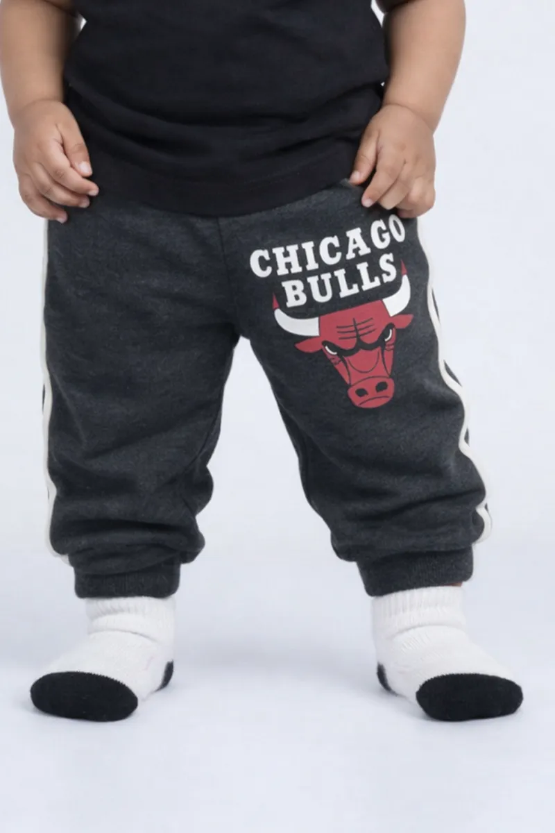 Printed Track Pant for Baby Boy - Olive