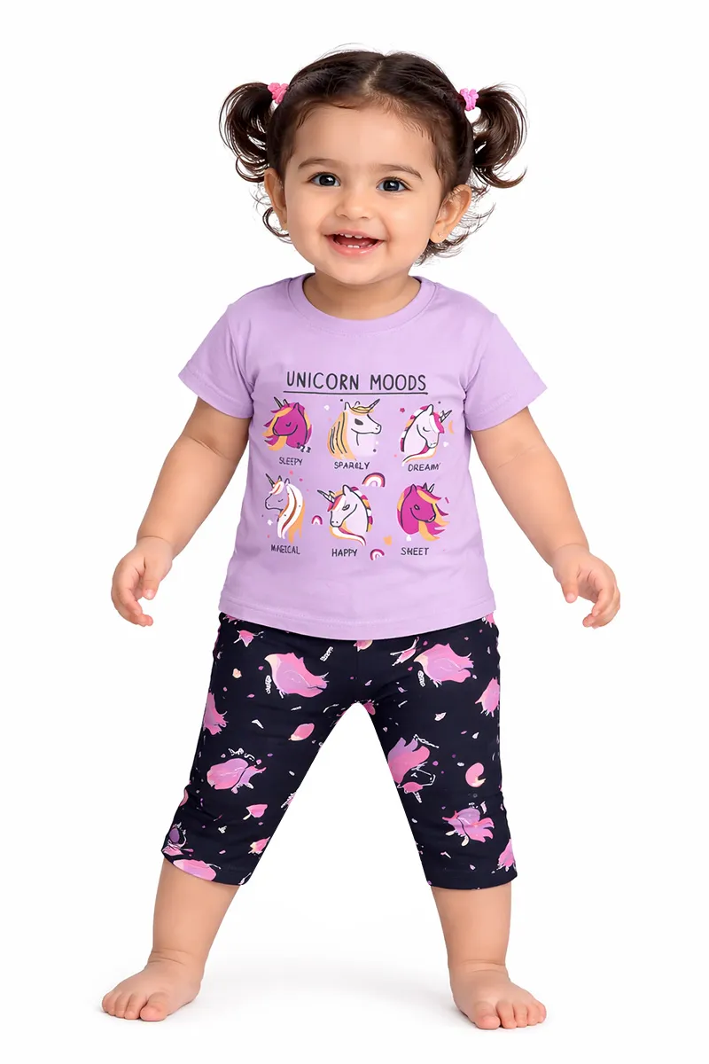 T-Shirt and Capri Pant Set for Baby Girl