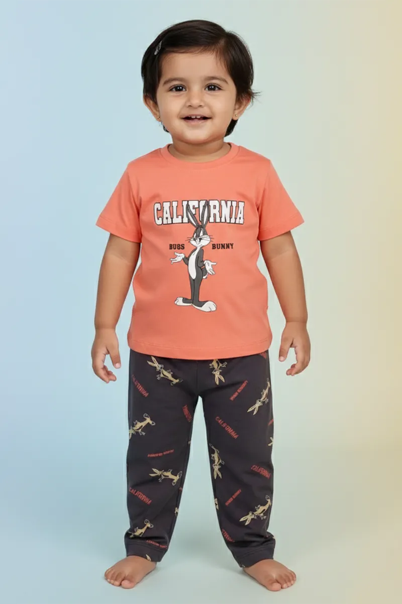 T-Shirt and Full Pant Set for Baby Girl