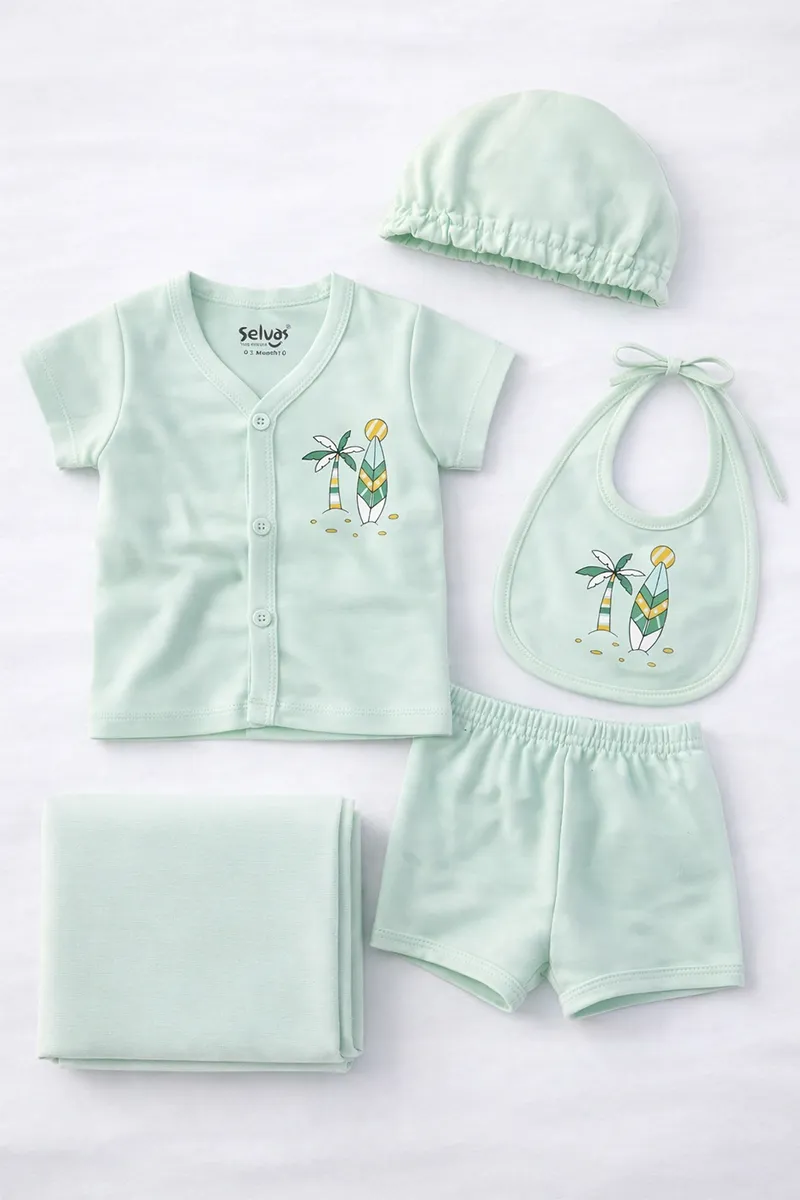 Gift Set for Babies - Green CLJBGS12GRE03M
