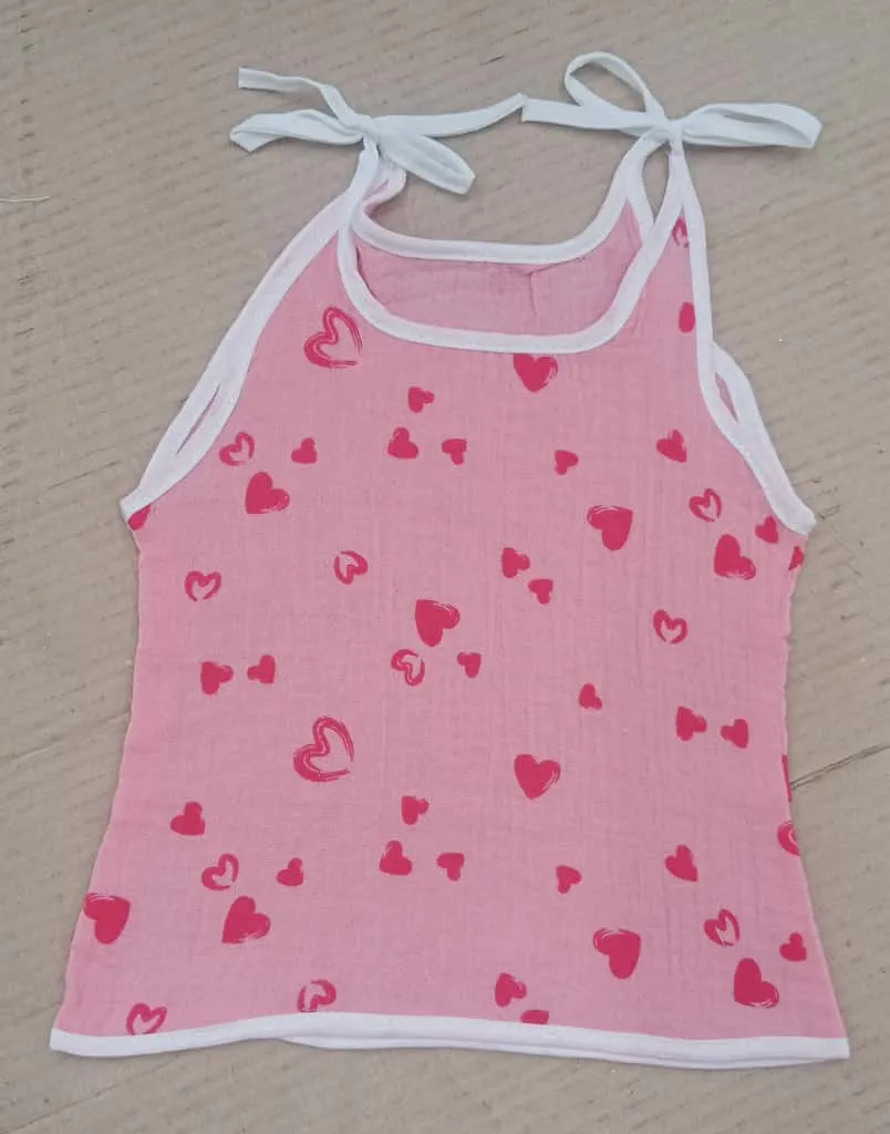 Cotton Knot Jhabla for Babies - Cham Pink