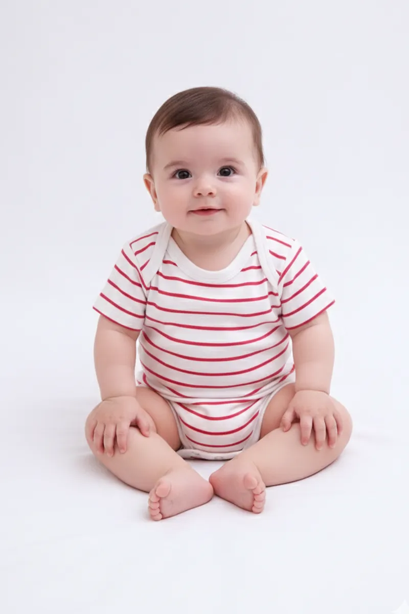 Cotton Rompers for Babies - Pink CLJBR016PIN36M