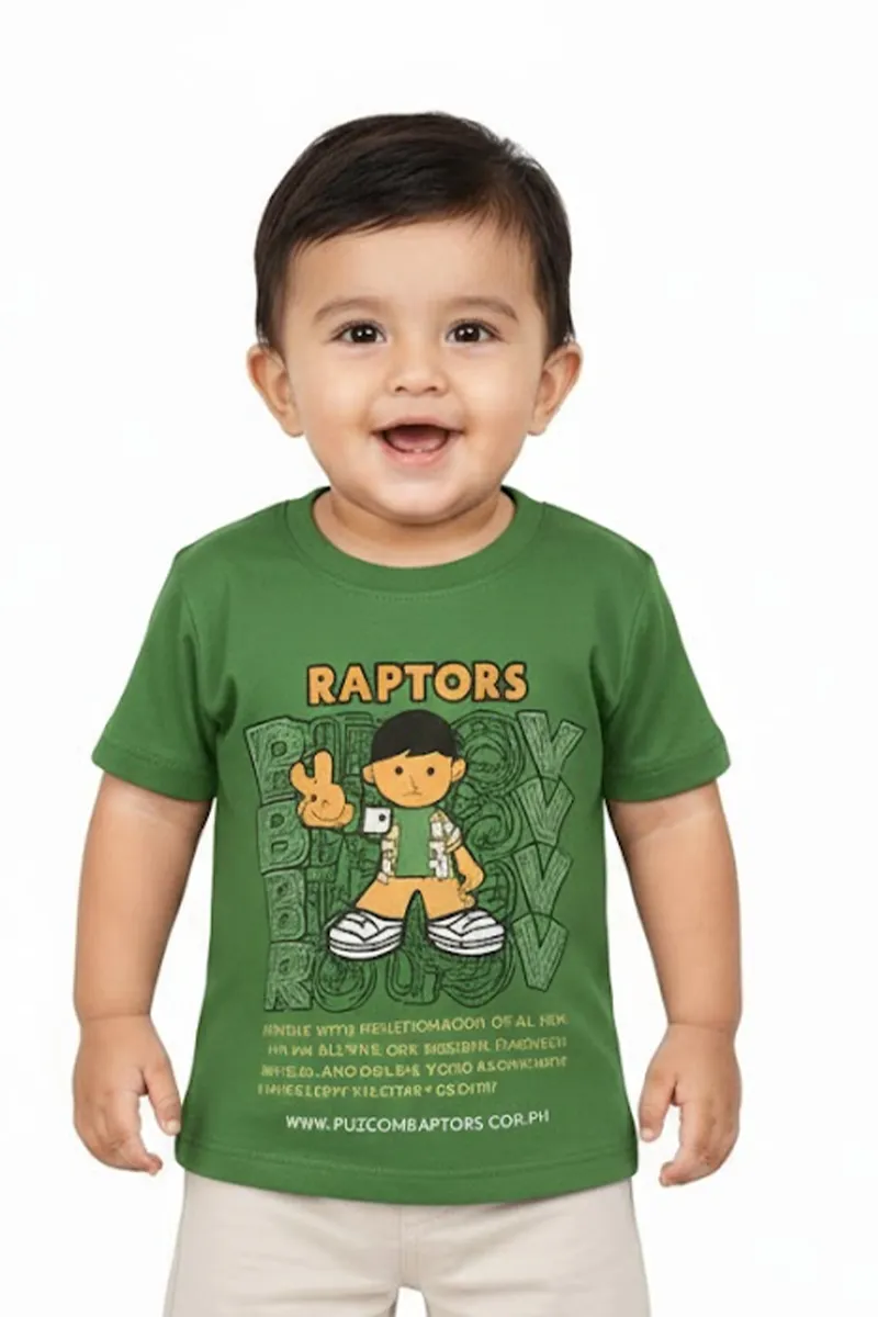 Printed T-Shirt for Baby Boys - Green
