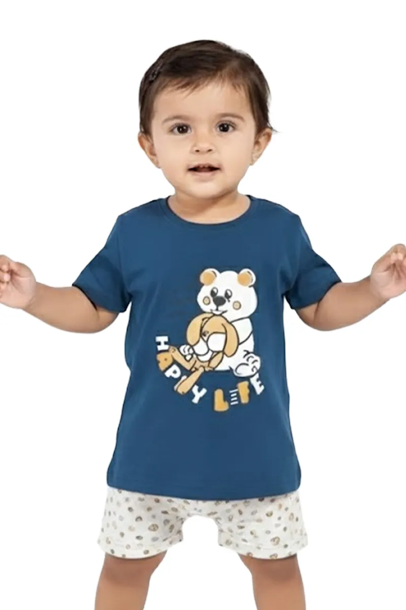 Printed T-Shirt for Girls - Blue