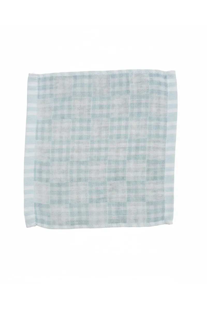 Cotton Printed Hankies for Kids -Green CLKA013GREONES