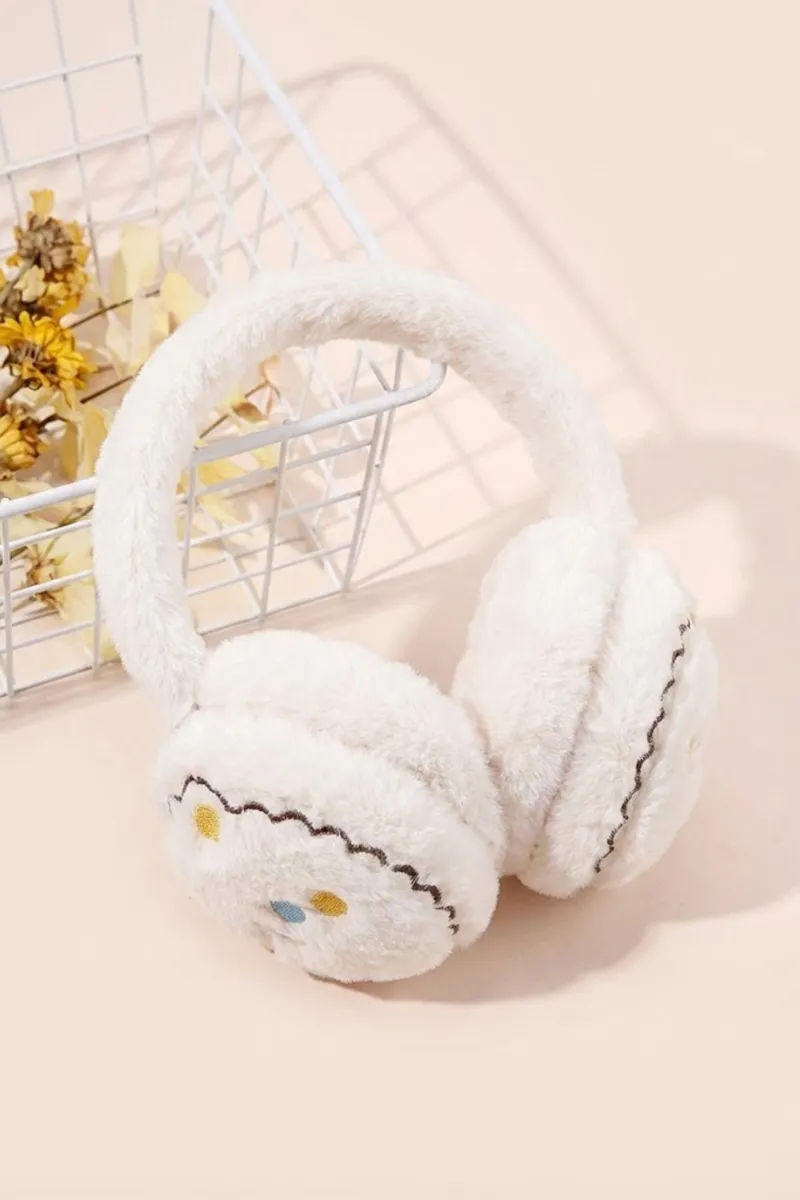 Warm Plush Winter Earmuffs for Girls & Boys -Pink