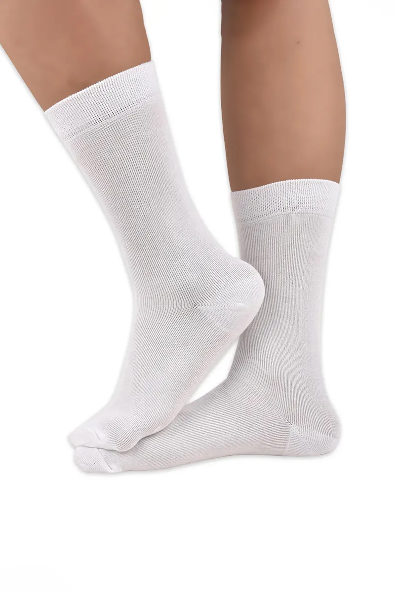 White Socks for Boys and Girls CLKA029WHI34YR