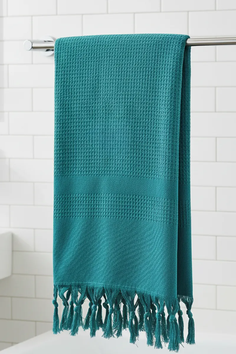 Cotton Towel for Kids - Teal CLKA031TEAONES