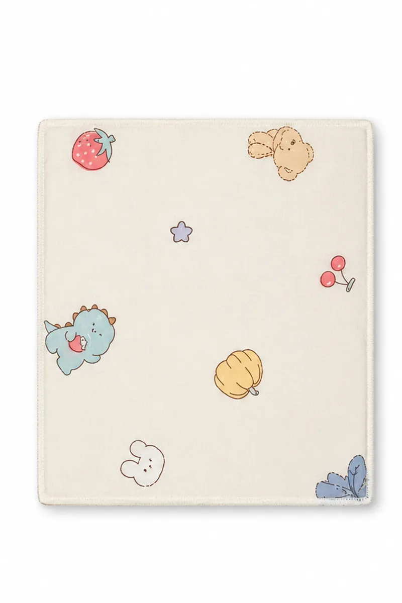 Assorted Cotton Printed Hankies for Kids(Pack of 6) - Multicolour
