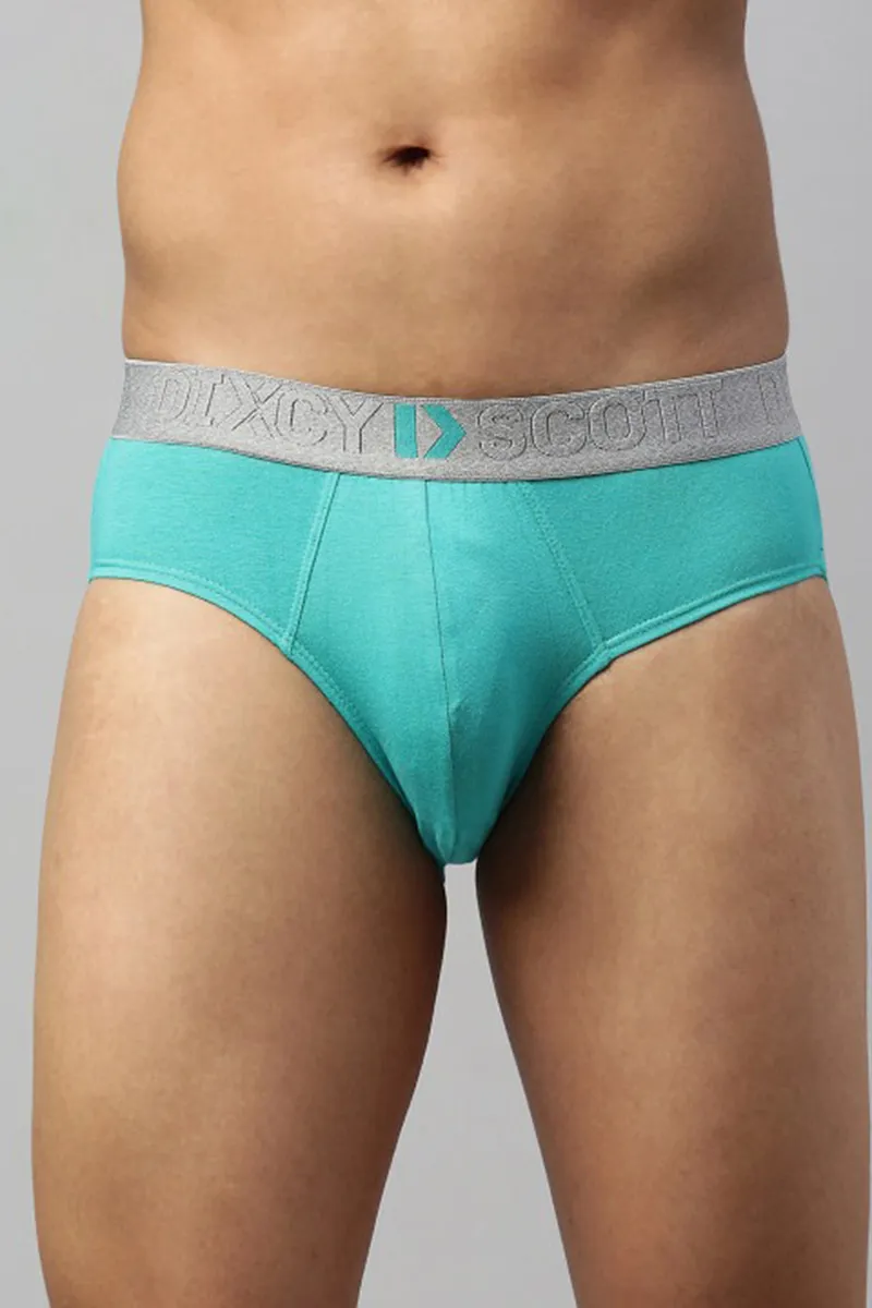 Men's Cotton Anti Microbial Finish Hustle Brief CLMBR002EMEXL