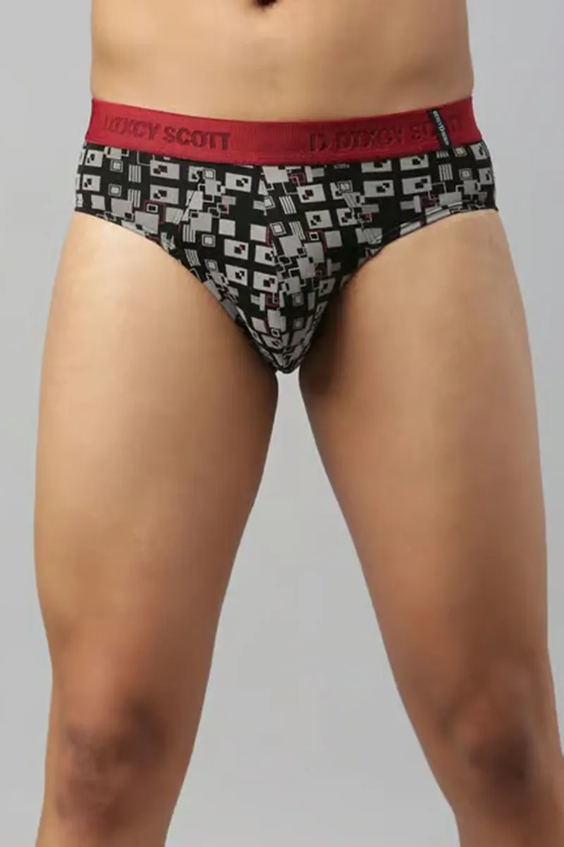 Men's Cotton Anti Microbial Finish Zest Brief