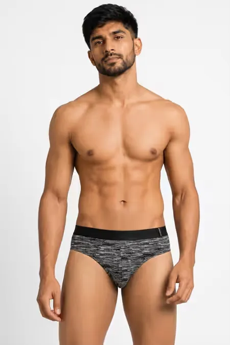 Men's Cotton Anti Microbial Finish Zest Brief