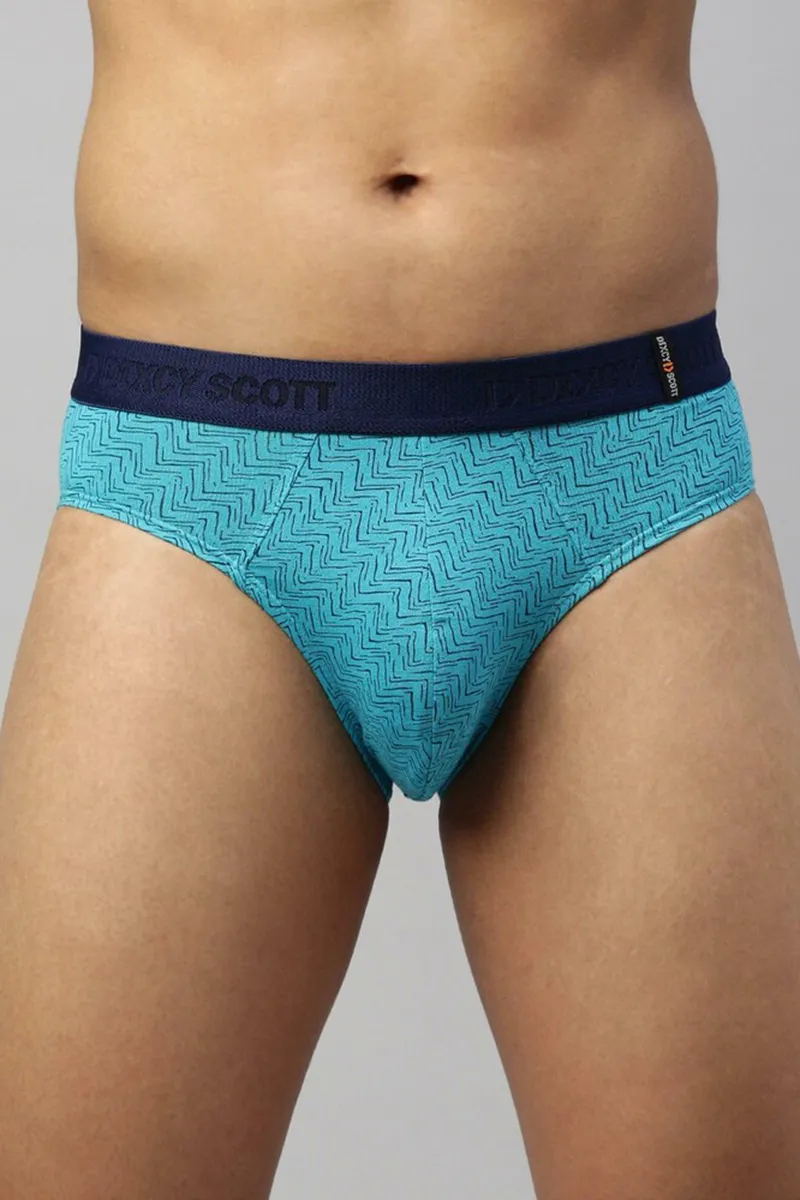 Men's Cotton Anti Microbial Finish Zest Brief