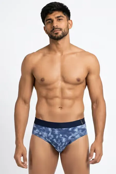 Men's Cotton Anti Microbial Finish Zest Brief