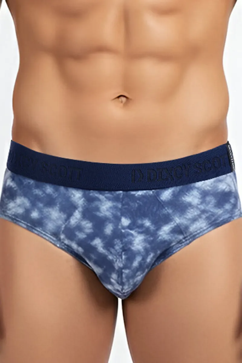 Men's Cotton Anti Microbial Finish Zest Brief CLMBR009NAVXL