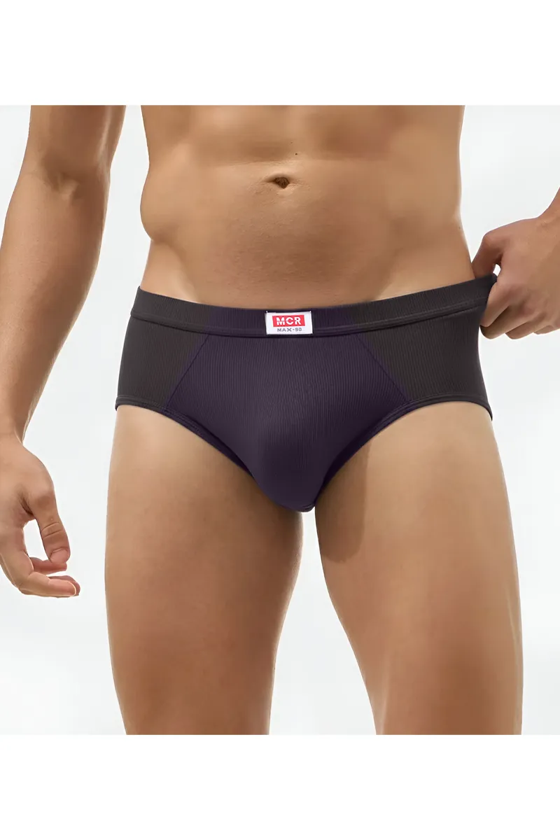 Men's Cotton Solid Max Briefs CLMBR013DAM90