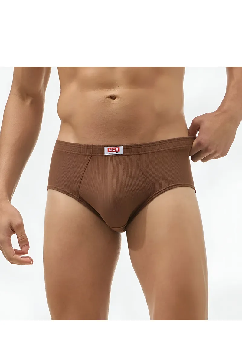 Men's Cotton Solid Max Briefs