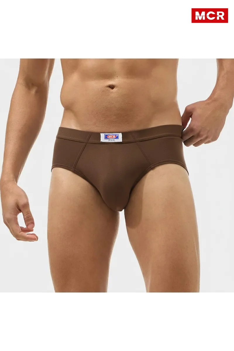 Men's Cotton Solid Max Briefs CLMBR013SAG75