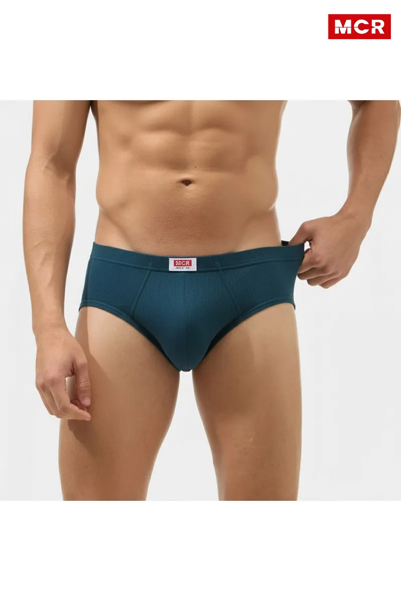 Men's Cotton Solid Max Briefs CLMBR013TEA85