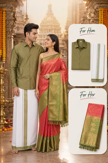 Traditional Twinning Outfit for Men & Women
