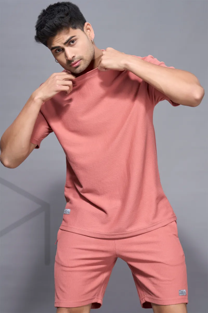 Men's Cotton Tshirt & Shorts Co-Ords