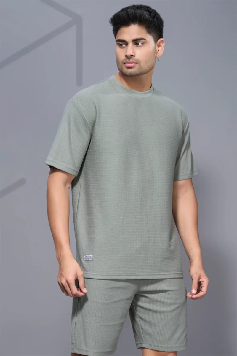 Men's Cotton Tshirt & Shorts Co-Ords