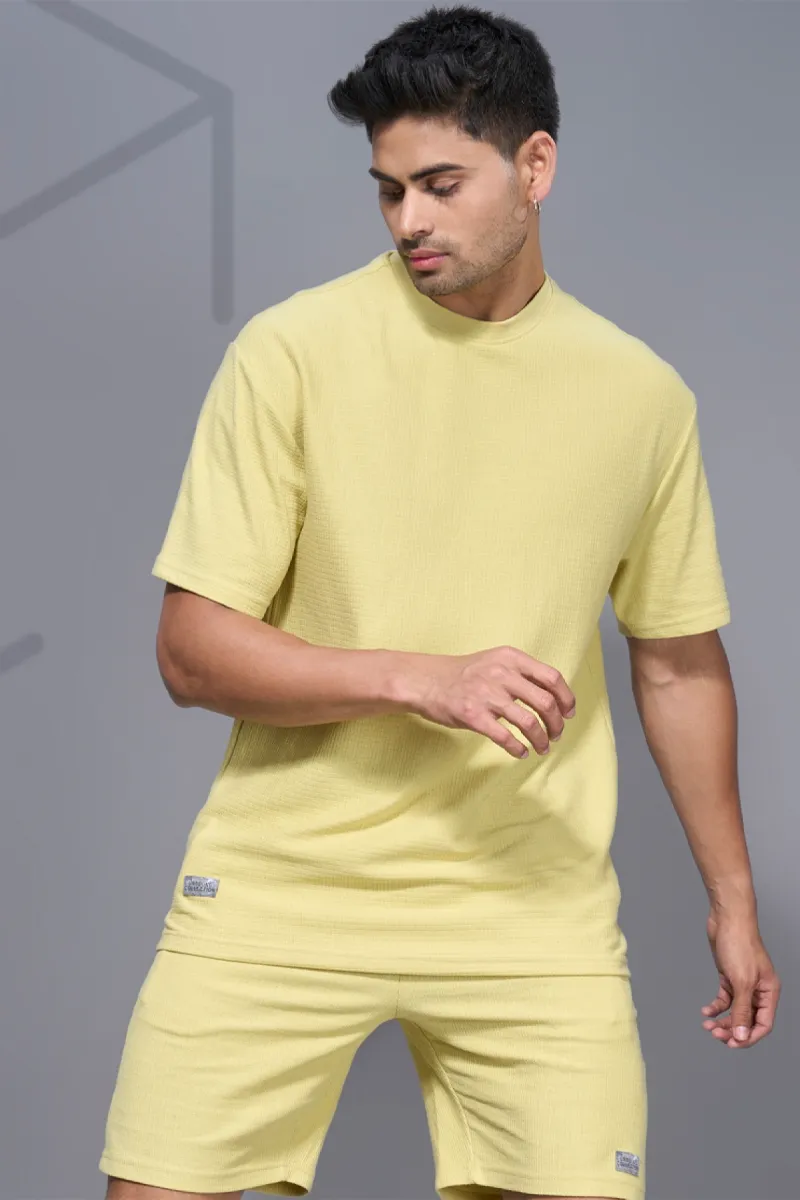 Men's Cotton Tshirt & Shorts Co-Ords