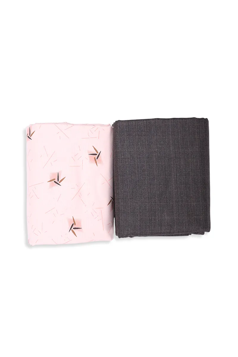 Men's Cotton Shirt & Trouser Fabric Set