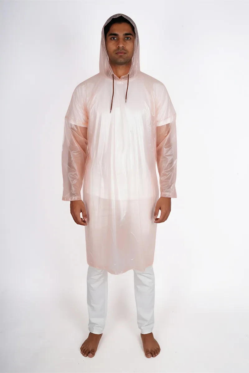 Men's Reusable PVC coated Rain Jacket CLMRJ02LIOFREE