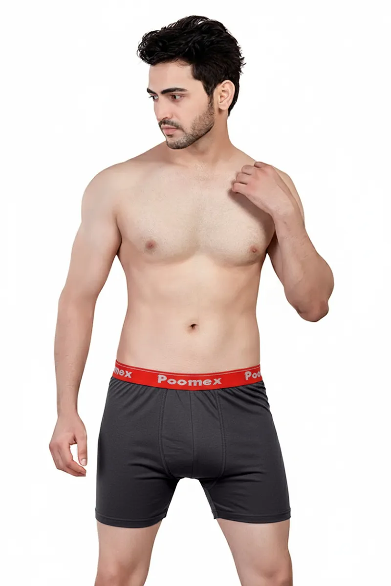 Men's Cotton Solid Elegant Trunks CLMTR001ANT80