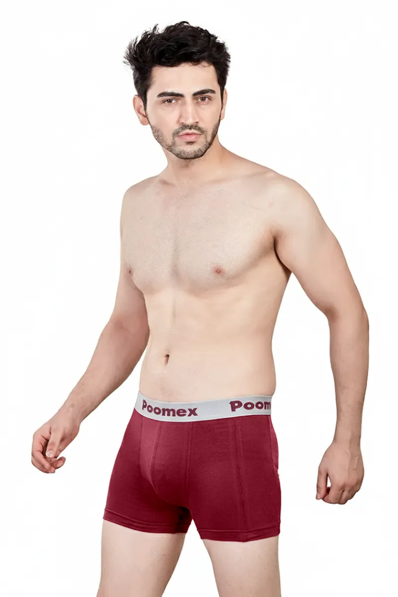 Men's Cotton Solid Elegant Trunks CLMTR001MAR80
