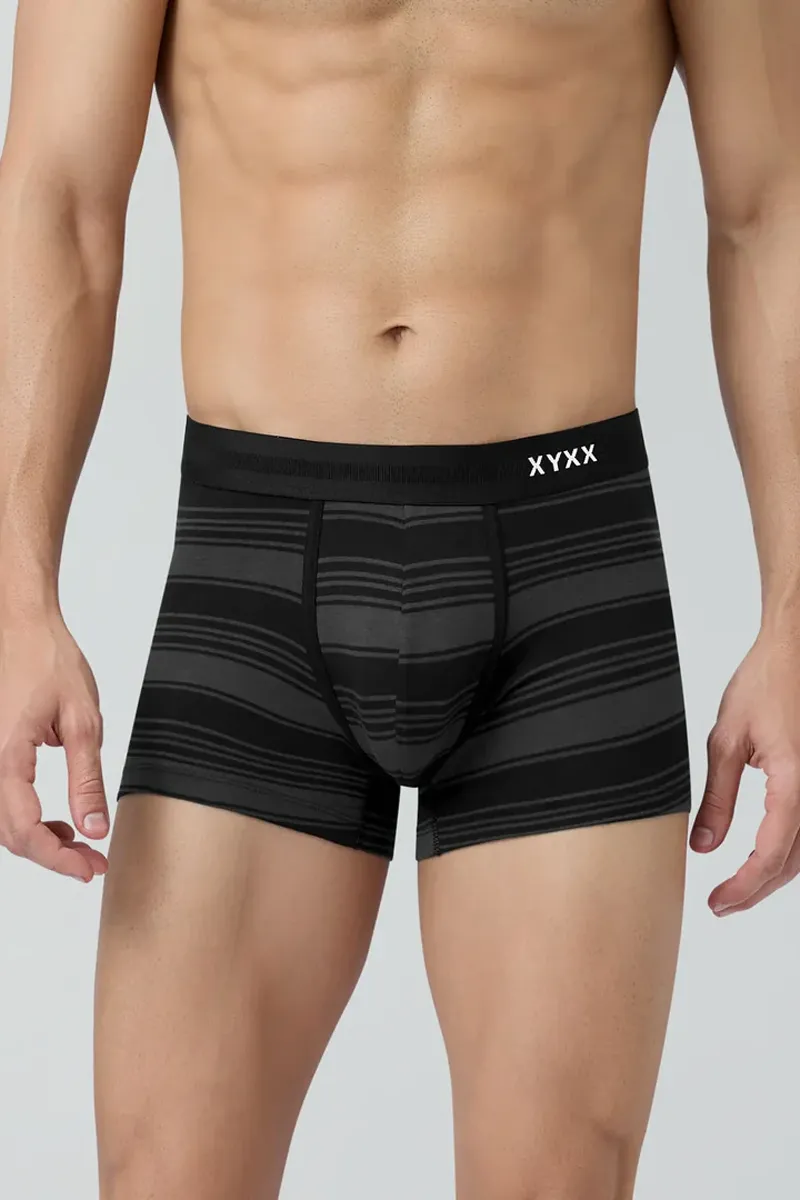 Men's Self Design Combed Cotton Trunk CLMTR012BLAM