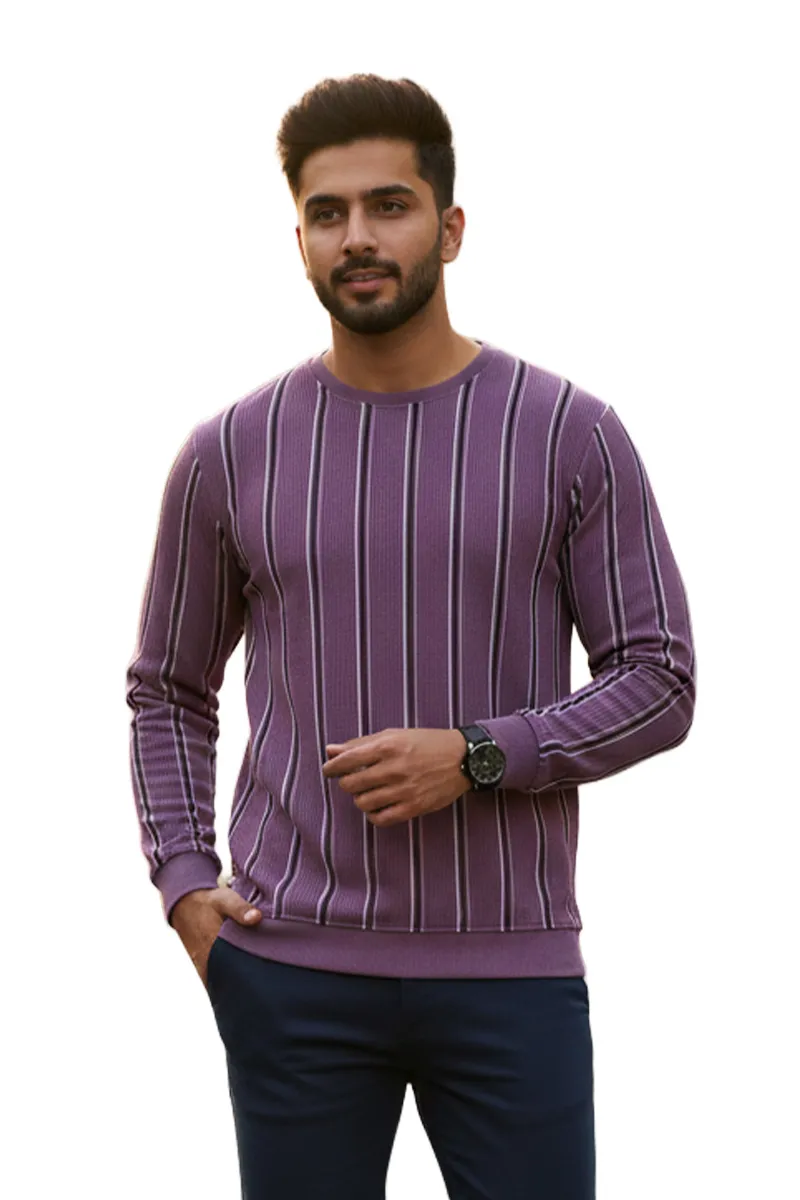 Men's Cotton Blend Round Neck Casual Sweatshirts