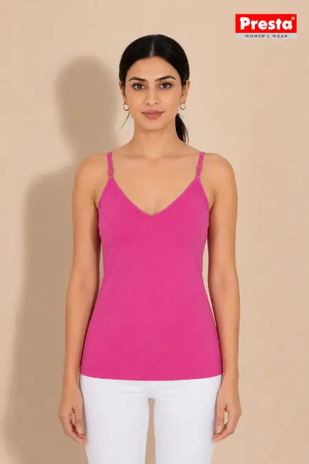 Cotton Solid Camisole for Women