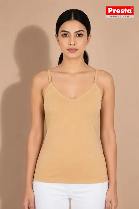 Cotton Solid Camisole for Women