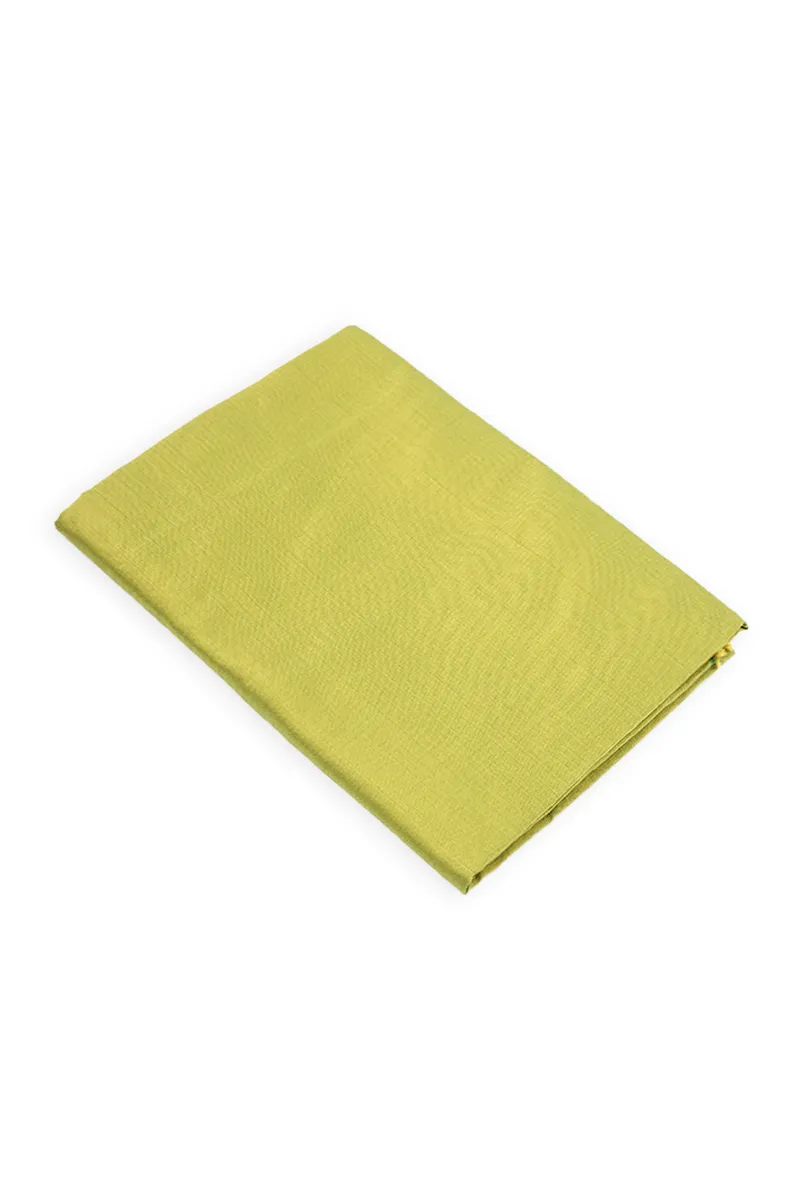 Banarasi Silk Unstitched Blouse Material for Women CLW00443LIMGREONESI