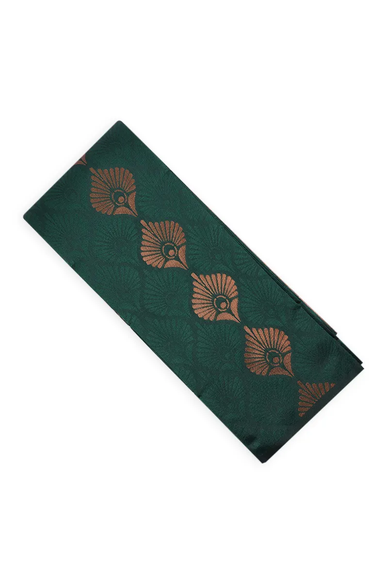 Art Silk Woven Design Saree with Unstitched Blouse for Women CLW00474DARGREFRESIZ