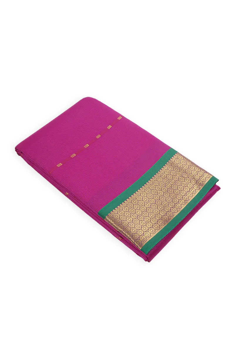 Art Silk Woven Design Saree with Unstitched Blouse for Women CLW00514MAGFRESIZ