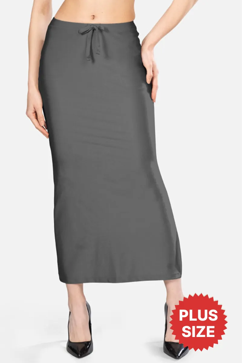 Cotton Lycra Solid Shapewear for Women CLW00525GRE23XL