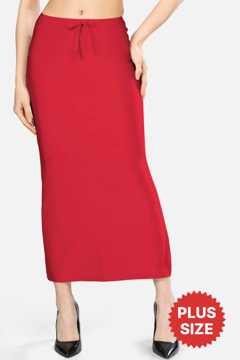 Cotton Lycra Solid Shapewear for Women CLW00525RED3XL