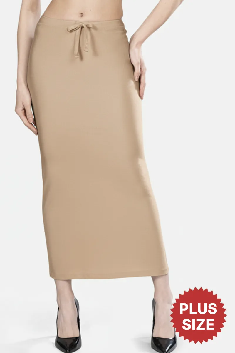 Cotton Lycra Solid Shapewear for Women CLW00525SKI3XL