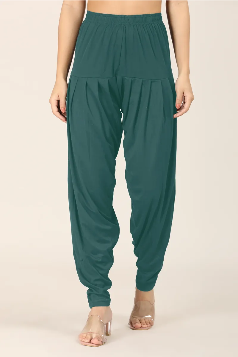 Cotton Solid Patiala Pant for Women CLW00526RAMBLUXL
