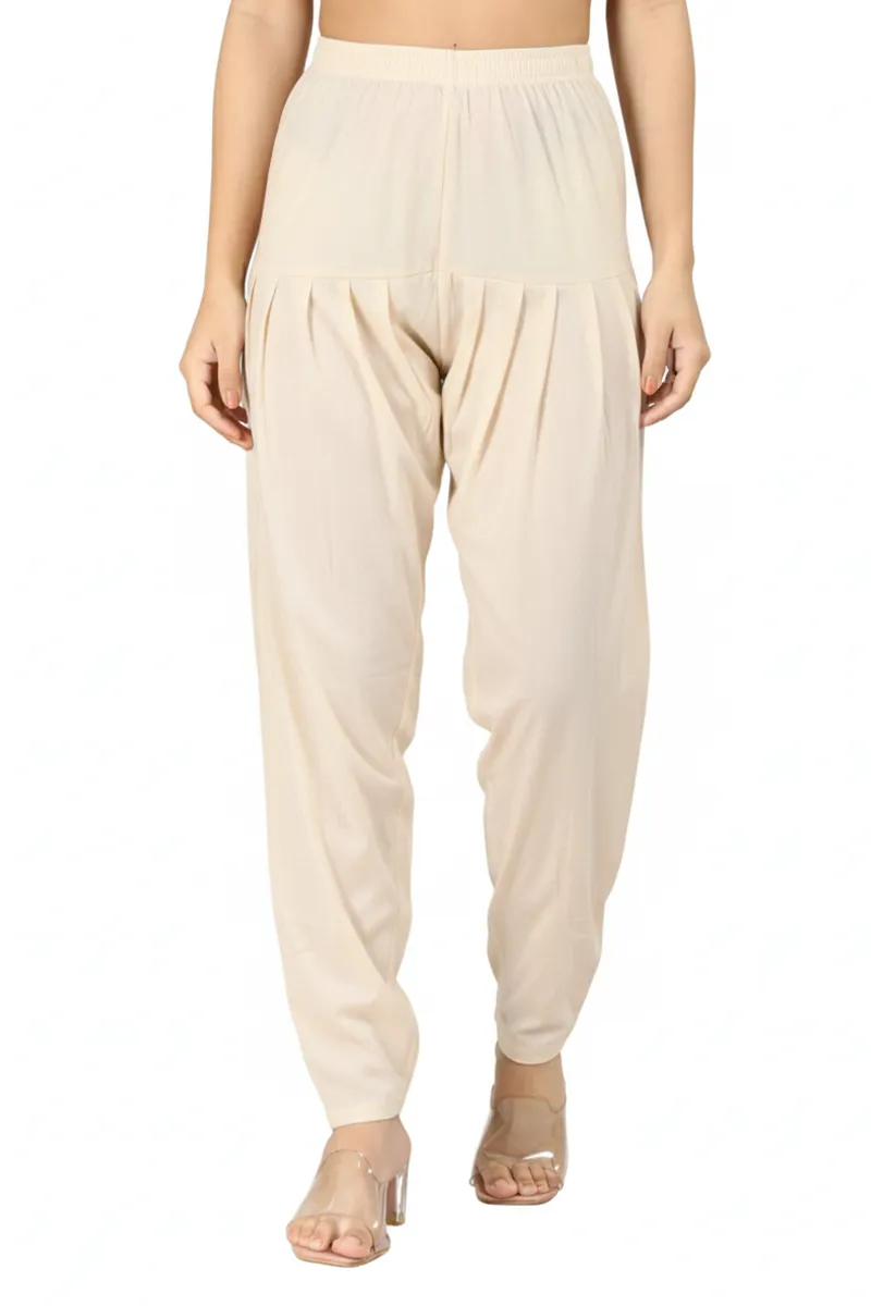 Cotton Solid Patiala Pant for Women CLW00526SKIXL