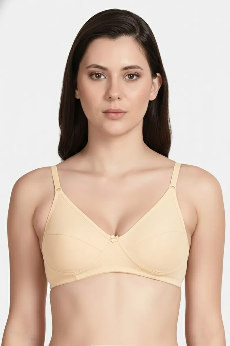 Cotton Non Padded Bra for Women CLW00615SAN85