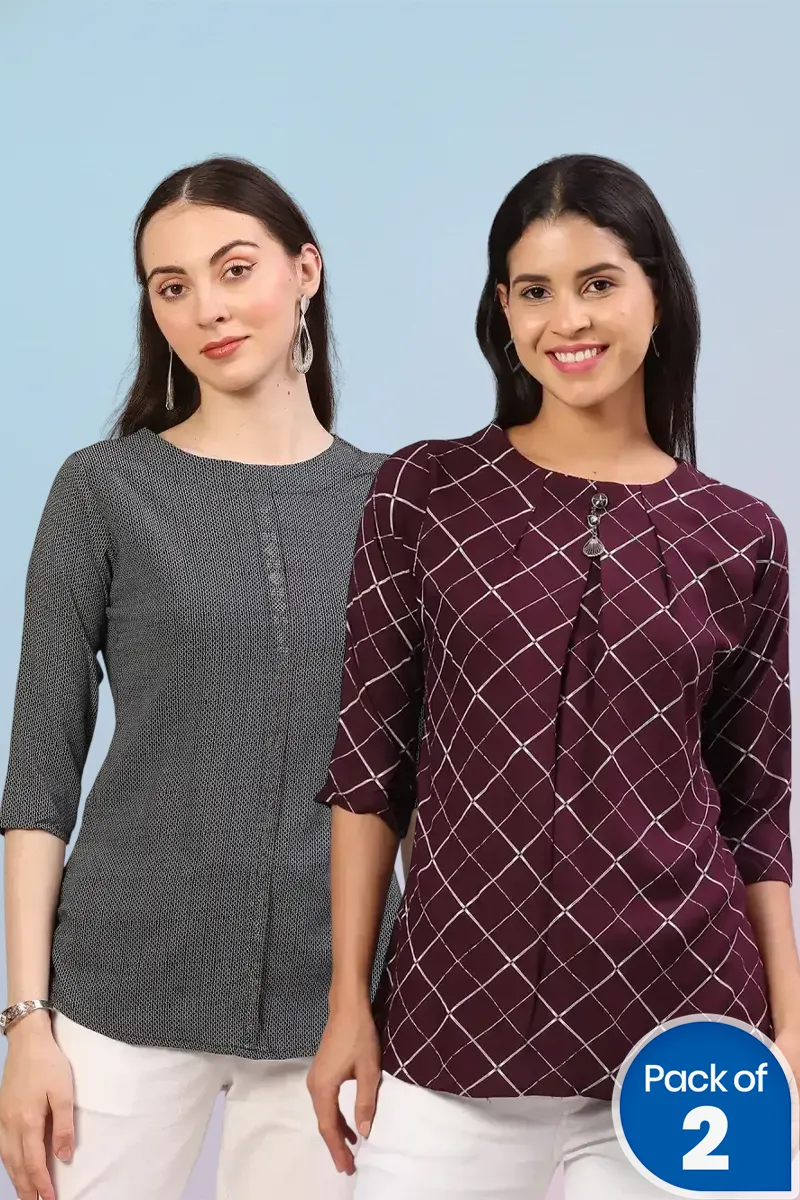 Western Top for Women - Pack of 2