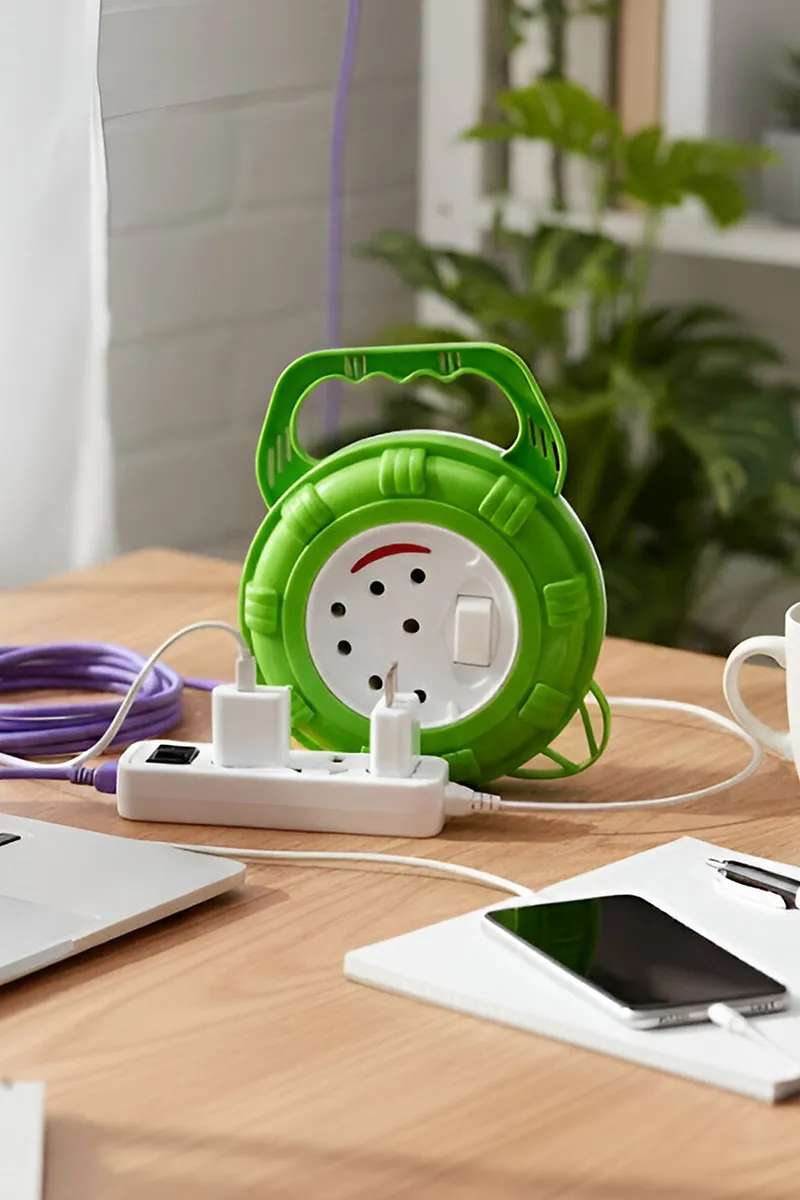 1440 W Flex Box with Shock Proof, 3 Ports (Green)