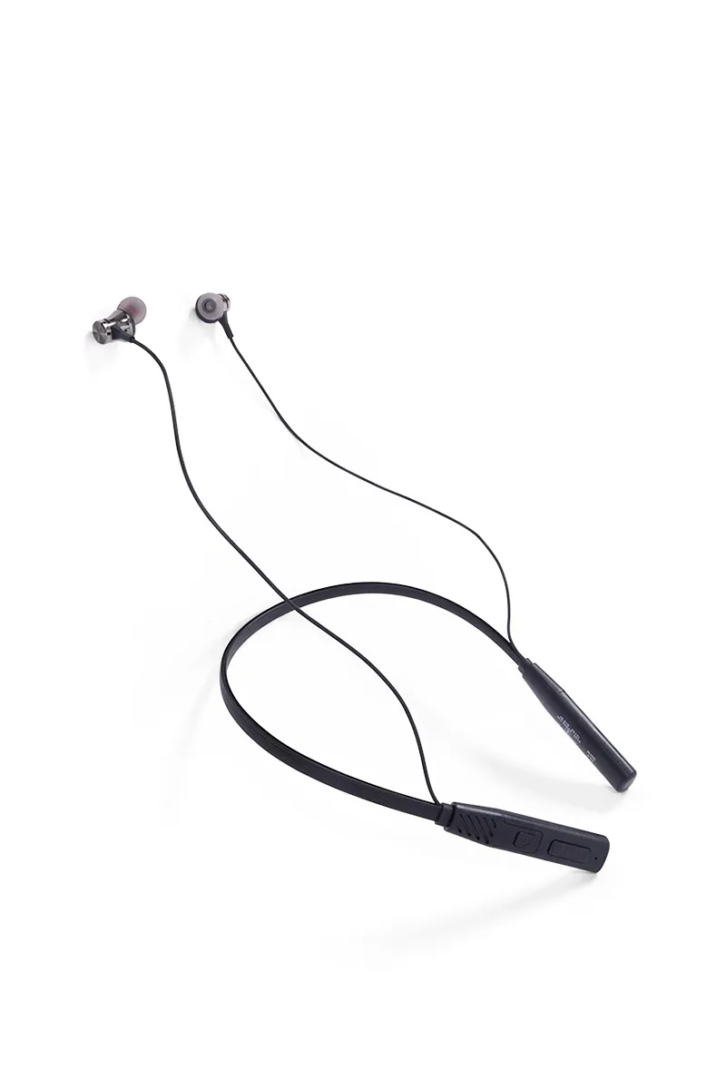 Unix N400 F10N Wireless Bluetooth In Ear Neckband with 42 Hrs Playtime, IPX3 (Black)